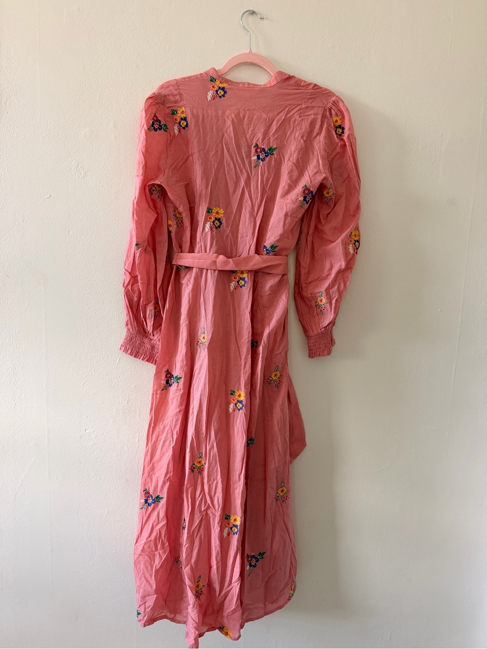 Boden Embroidered Shirt Dress - Picture 6 of 8